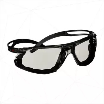 3M SecureFit 500 Series Safety glasses Plastic Black