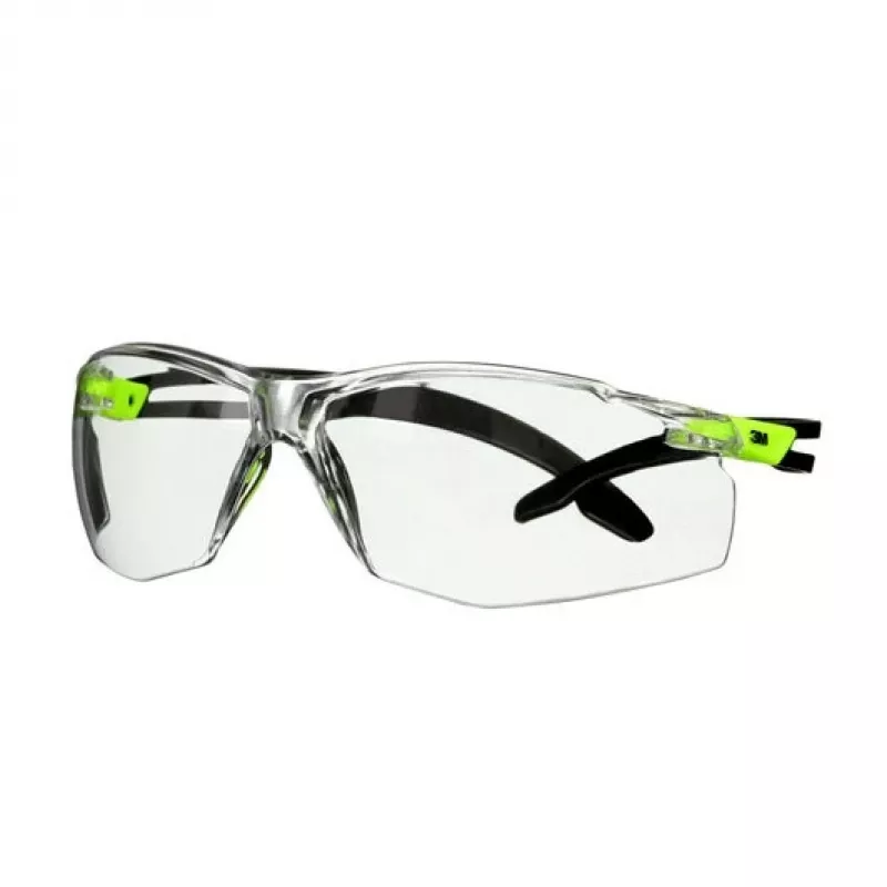 3M SF501SGAF-GRN-EU Safety glasses Polycarbonate (PC) Black, Green