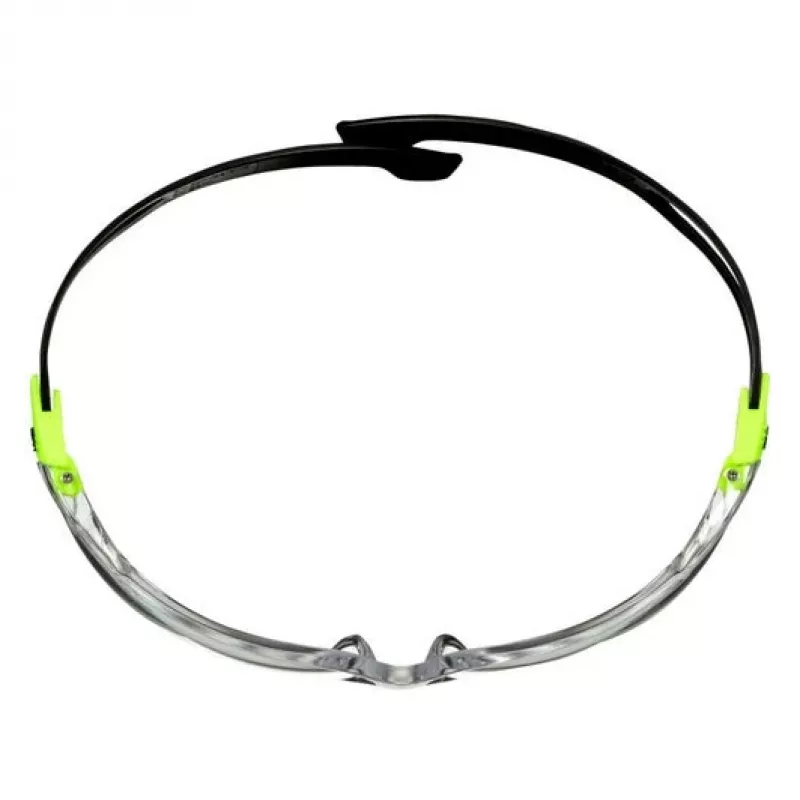 3M SF501SGAF-GRN-EU Safety glasses Polycarbonate (PC) Black, Green