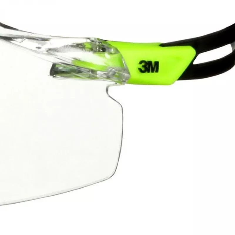 3M SF501SGAF-GRN-EU Safety glasses Polycarbonate (PC) Black, Green