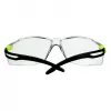 3M SF501SGAF-GRN-EU Safety glasses Polycarbonate (PC) Black, Green