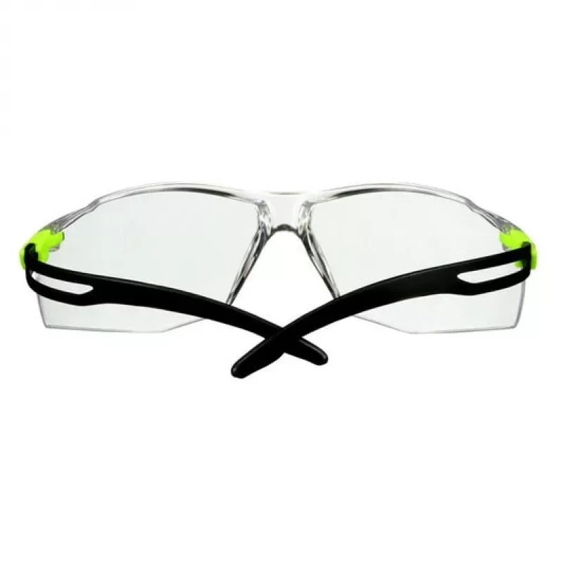 3M SF501SGAF-GRN-EU Safety glasses Polycarbonate (PC) Black, Green