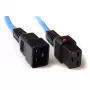 ACT Powercord C19 IEC Lock - C20 blue 1 m, PC1357