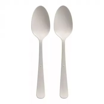 Disposable soup spoon Papstar 96464 Polypropylene White 100 pcs
