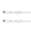 Hama 00205248 coaxial cable 5 m Coax White