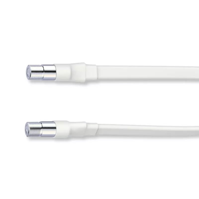 Hama 00205227 coaxial cable 0.2 m F White