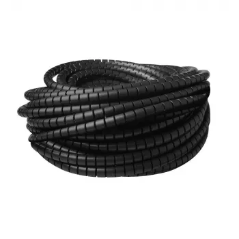 ACT 25 mm spiral cable wrap, length 20 meters, Cable management, Black, Polyvinyl chloride (PVC)