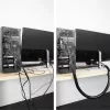 ACT 25 mm spiral cable wrap, length 20 meters, Cable management, Black, Polyvinyl chloride (PVC)