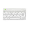 R-Go Tools Ergonomic keyboard R-Go Compact Break, compact keyboard with break software, QWERTY (UK), Bluetooth, white