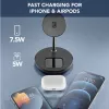 Cellularline Mag Duo Wireless Charger 2-in-1 wireless charging holder for Apple devices