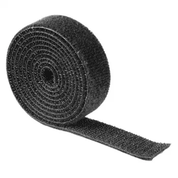 Hama 00221007 cable tie Hook & loop cable tie Nylon Black 1 pc(s)