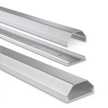 Hama 00220986 cable organizer Universal Cable duct Silver 1 pc(s)
