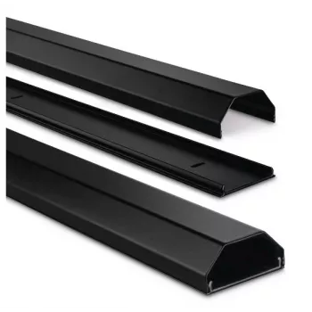 Hama 00220987 cable organizer Universal Cable duct Black 1 pc(s)