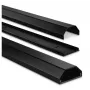 Hama 00220987 cable organizer Universal Cable duct Black 1 pc(s)