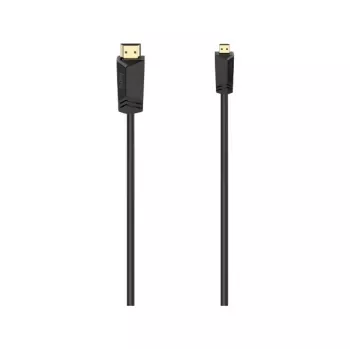 Hama 00074259 HDMI cable 2 m HDMI Type A (Standard) HDMI Type D (Micro) Black