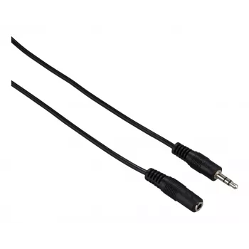 Audio Cable Hama 00182071 5m 3.5mm Male to Female Black