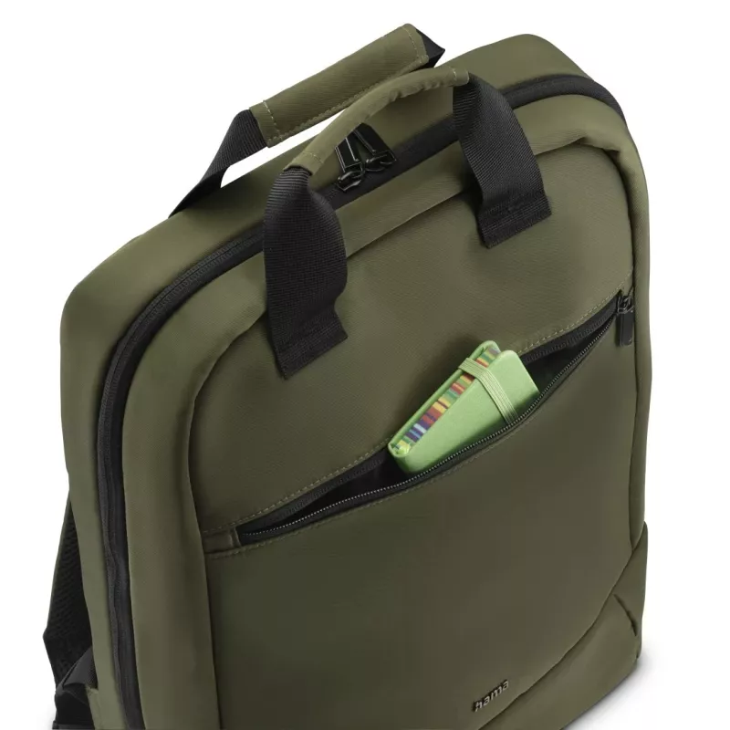 Hama 00222054 backpack Rucksack Black, Olive Recycled polyester