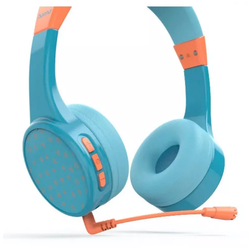 Hama Teens Guard II Headset Wireless Head-band Calls/Music USB Type-C Bluetooth Blue, Orange