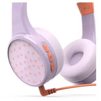 Hama Teens Guard II Headset Wireless Head-band Calls/Music USB Type-C Bluetooth Orange, Purple