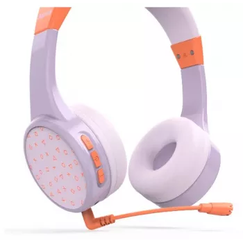 Hama Teens Guard II Headset Wireless Head-band Calls/Music USB Type-C Bluetooth Orange, Purple