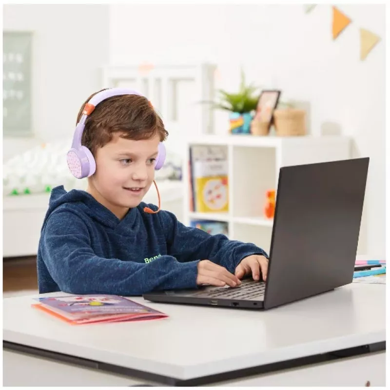 Hama Teens Guard II Headset Wireless Head-band Calls/Music USB Type-C Bluetooth Orange, Purple