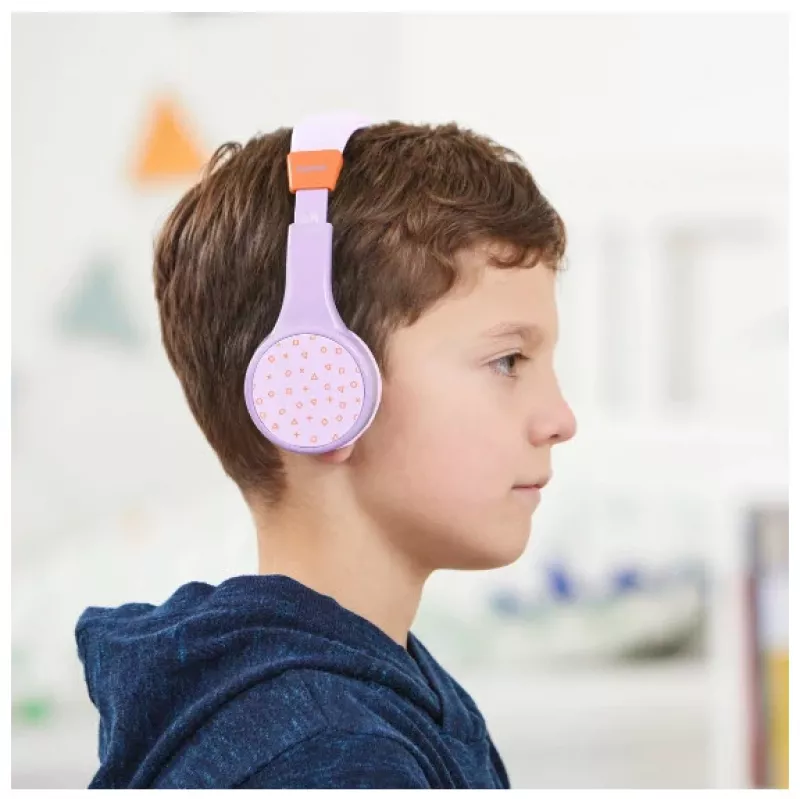 Hama Teens Guard II Headset Wireless Head-band Calls/Music USB Type-C Bluetooth Orange, Purple