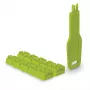 Lindy RJ45 Port Locks Green, 10x + 1 Key, Port blocker + key, RJ-45, Green, Acrylonitrile butadiene styrene (ABS), 10 pc(s), Polybag