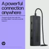 HP 4K USB-C Multiport Hub, USB Type-C, USB Type-C, 10000 Mbit/s, 3840 x 2160, Black, 65 W