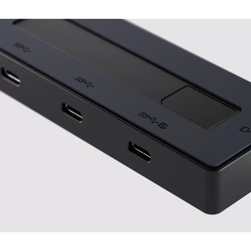 HP 4K USB-C Multiport Hub, USB Type-C, USB Type-C, 10000 Mbit/s, 3840 x 2160, Black, 65 W