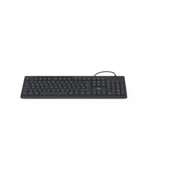 Hama CK-200 keyboard Home/Office USB QWERTZ German Black