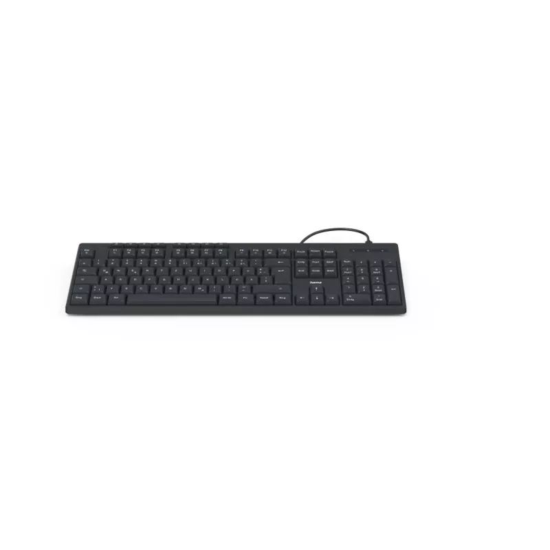 Hama CK-200 keyboard Home/Office USB QWERTZ German Black