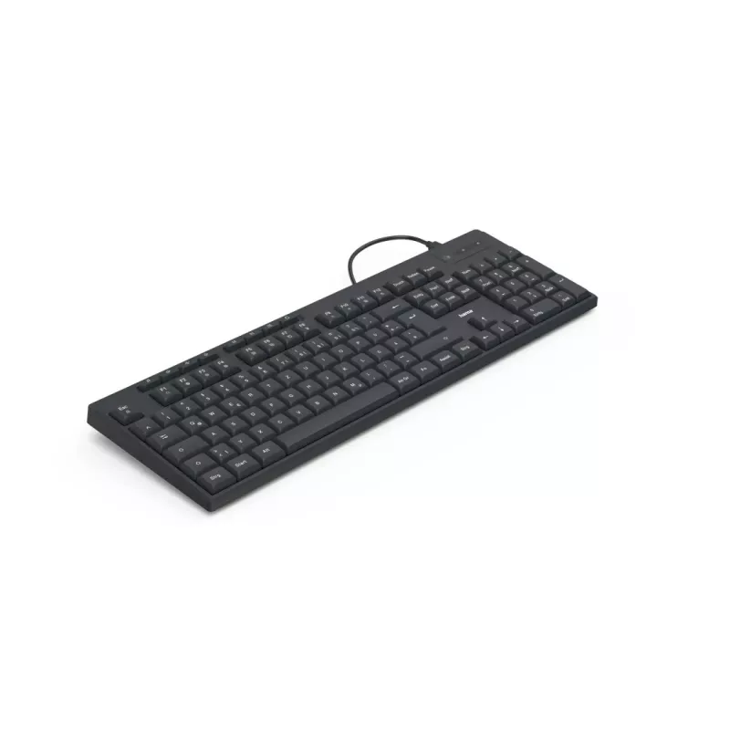 Hama CK-200 keyboard Home/Office USB QWERTZ German Black