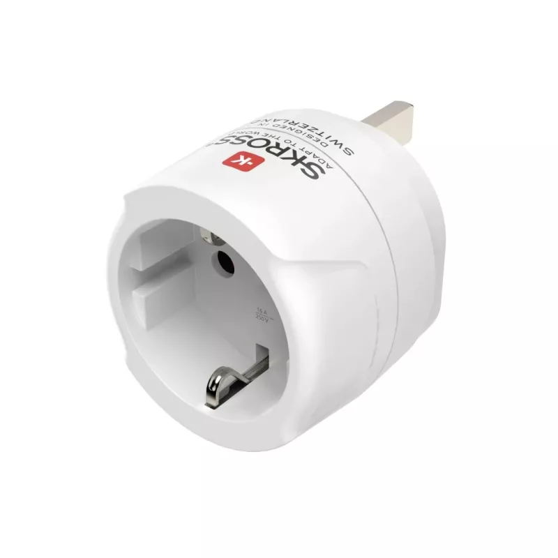 Hama 00223483 power plug adapter Type G (UK) Type F White