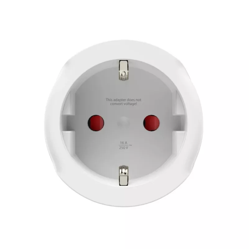 Hama 00223483 power plug adapter Type G (UK) Type F White