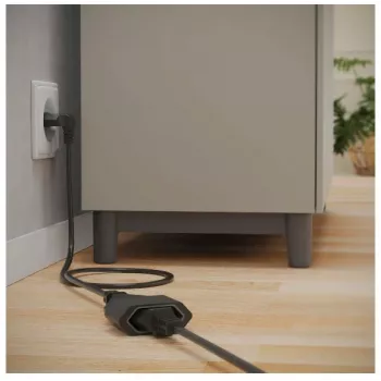 Hama 00223266 power extension 3 m 1 AC outlet(s) Indoor Black