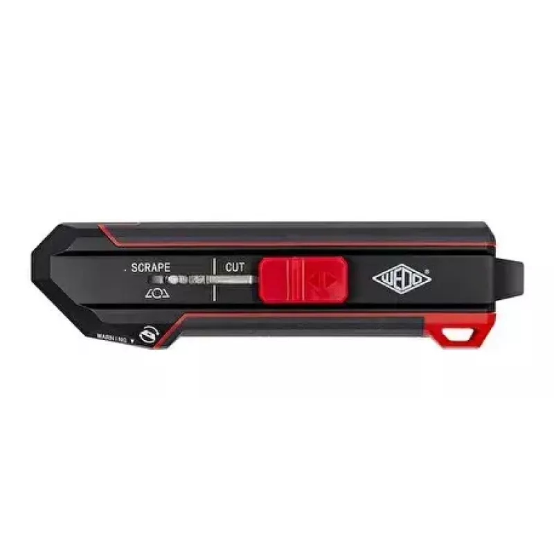 Utility knife WEDO 78 822 Black Red Snap-off blade 50mm 175mm