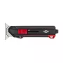 Utility knife WEDO 78 822 Black Red Snap-off blade 50mm 175mm