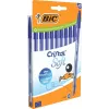 Stick ballpoint pen BIC 516357 Blue Transparent 10 pcs
