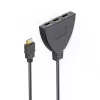 Hama 00205101 HDMI cable 0.55 m HDMI Type A (Standard) 3 x HDMI Type A (Standard) Black