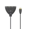 Hama 00205101 HDMI cable 0.55 m HDMI Type A (Standard) 3 x HDMI Type A (Standard) Black