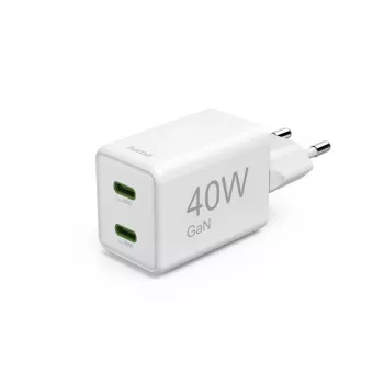 Hama 00201989 mobile device charger Headset, Laptop, Power bank, Smartphone, Tablet White AC Fast charging Indoor