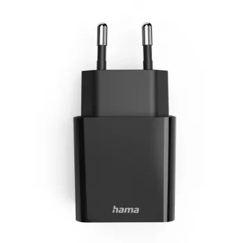 Hama 00201959 mobile device charger Headset, Power bank, Smartphone, Tablet Black AC Fast charging Indoor