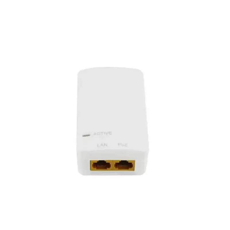 PoE injector MicroConnect MC-POEINJ-EU — single-port power over Ethernet injector