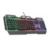 Gaming Keyboard Trust GXT 856 Torac USB QWERTZ German Black RGB LED