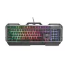 Gaming Keyboard Trust GXT 856 Torac USB QWERTZ German Black RGB LED