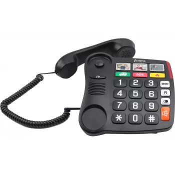 Analog telephone Olympia 4500 Black White