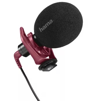 Mobile phone microphone Hama RMN Uni Black - -32 dB sensitivity 20-20000 Hz