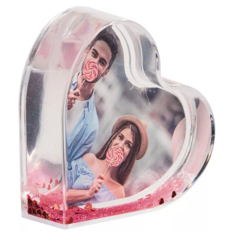 Hama Heart Single picture frame Red, Transparent