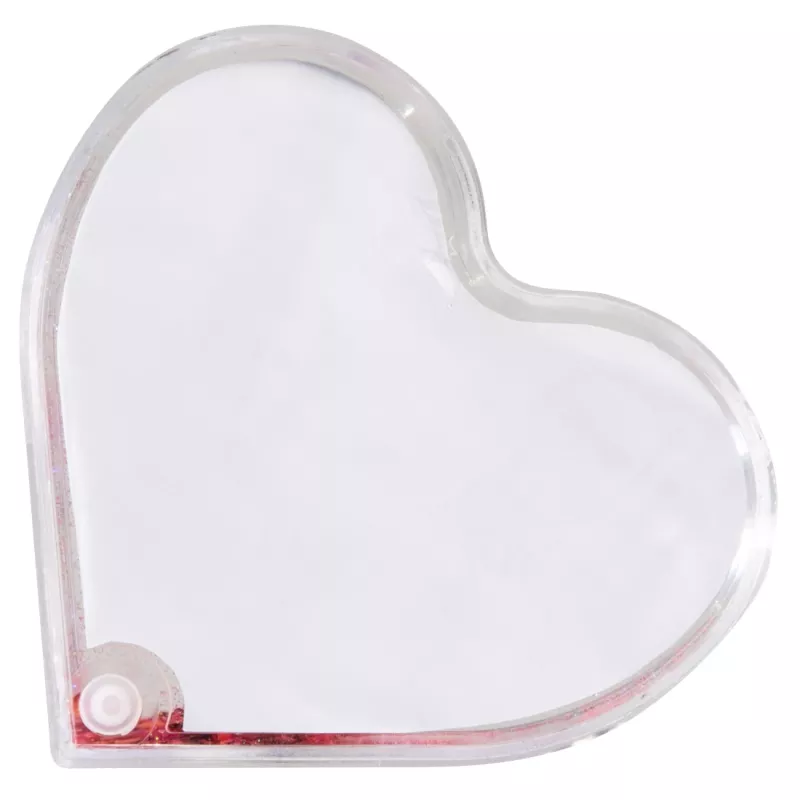 Hama Heart Single picture frame Red, Transparent