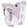 Hama Butterfly Single picture frame Pink, Transparent